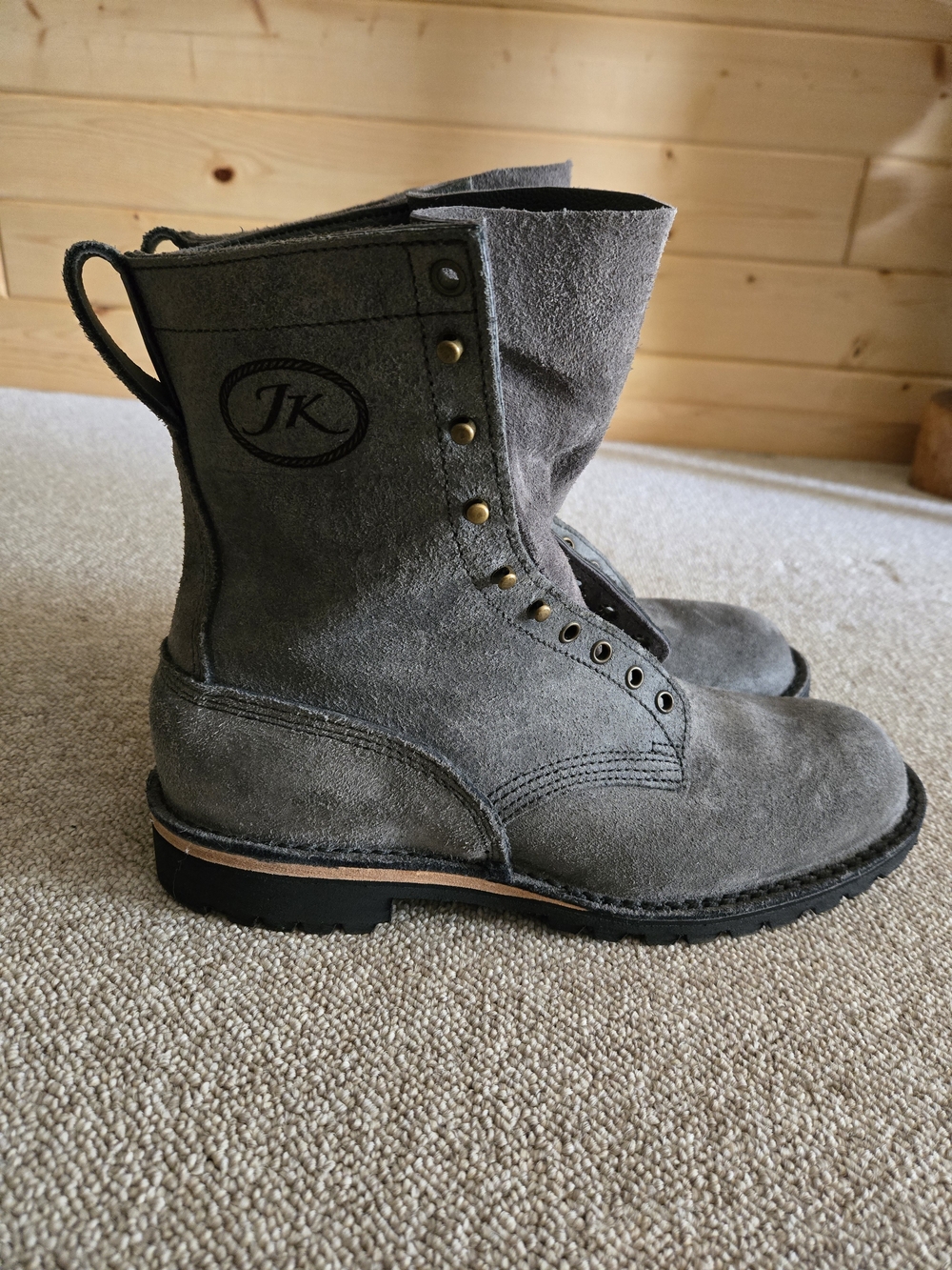 JK BOOTS OT Pro Gray Rough Boots